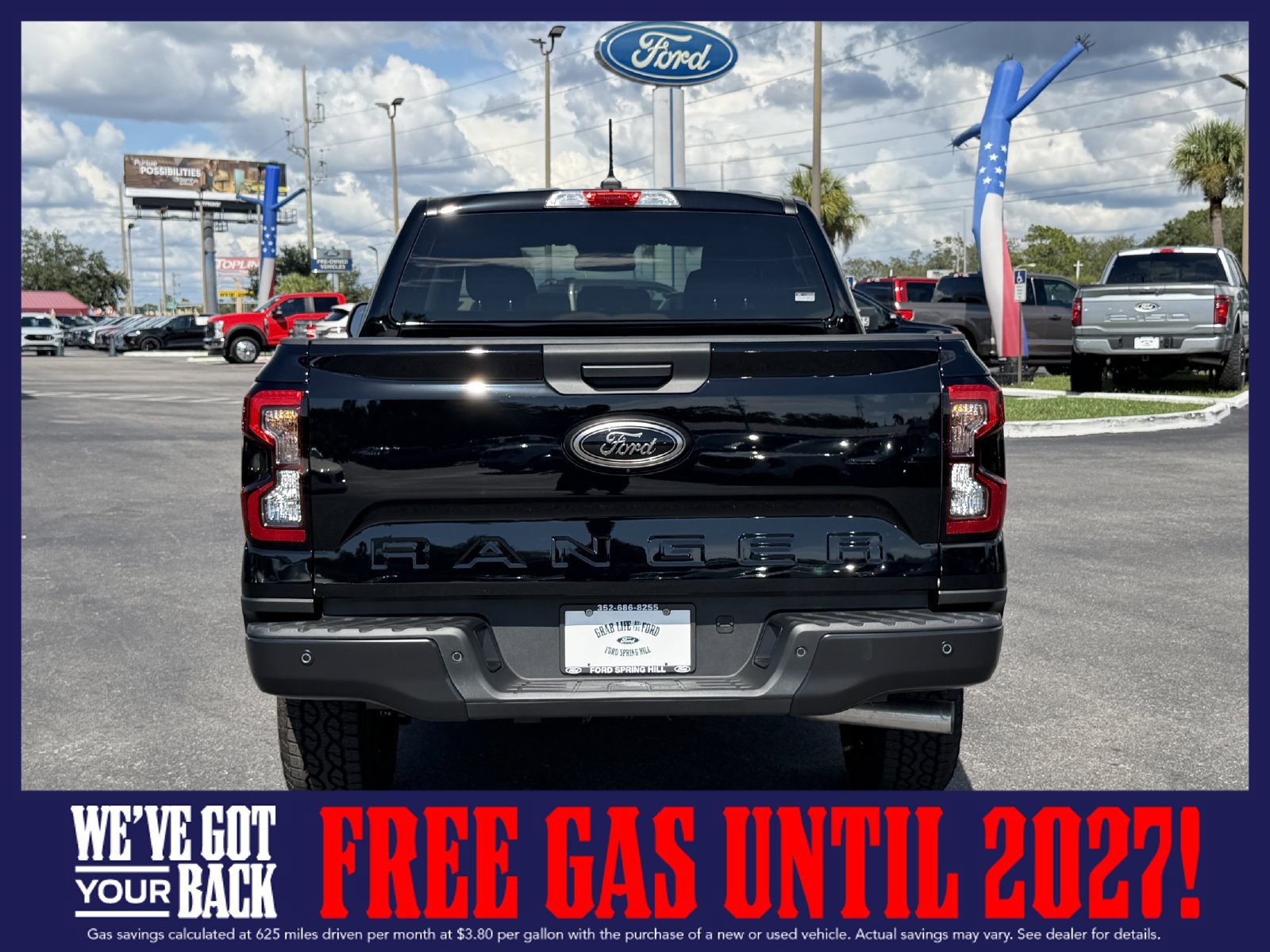 New 2026 Ford Ranger XLT w/ Black Appearance Package AWD/4WD image 7