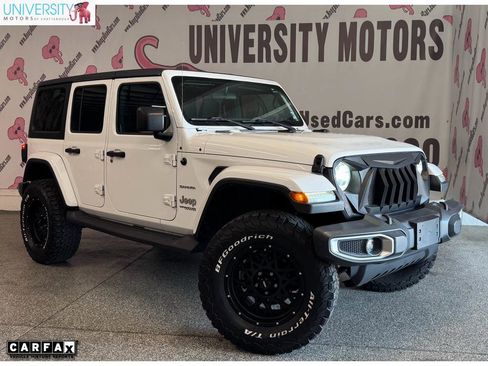 Used 2018 Jeep Wrangler Unlimited Sahara w/ Cold Weather Group AWD/4WD image 1