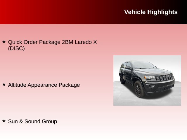 Used 2021 Jeep Grand Cherokee Laredo X AWD/4WD image 2