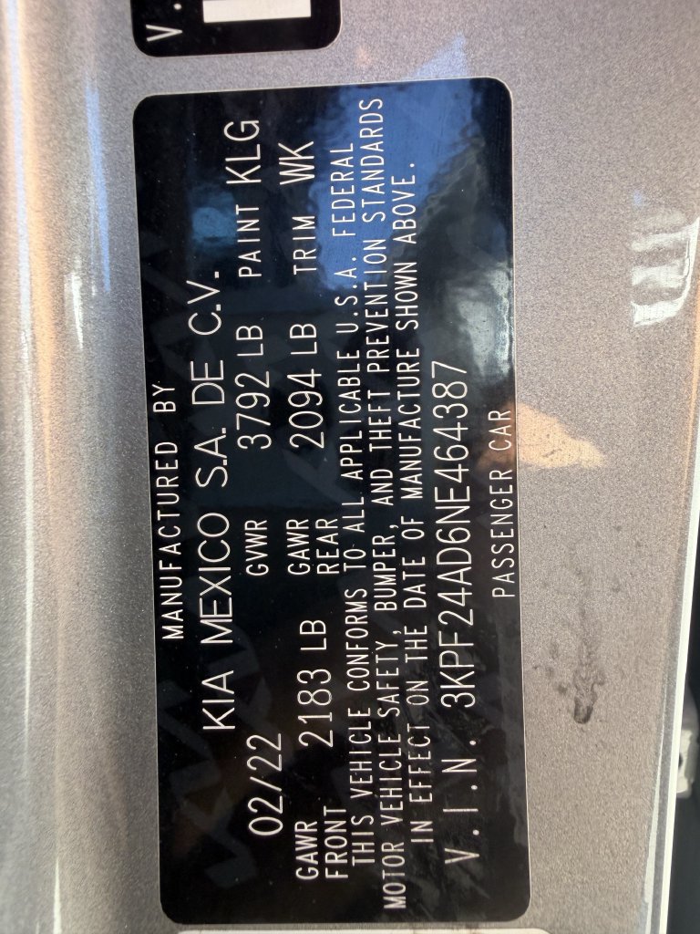 Used 2022 Kia Forte LXS FWD image 28