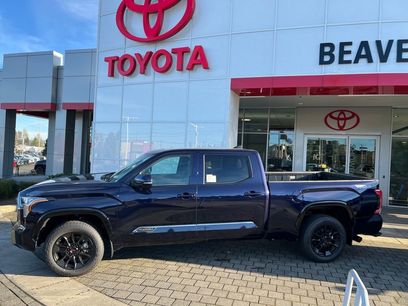 New 2026 Toyota Tundra Platinum