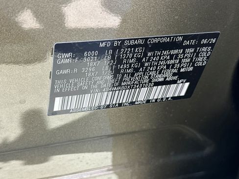 New 2026 Subaru Ascent Premium w/ Premium Package AWD/4WD image 33
