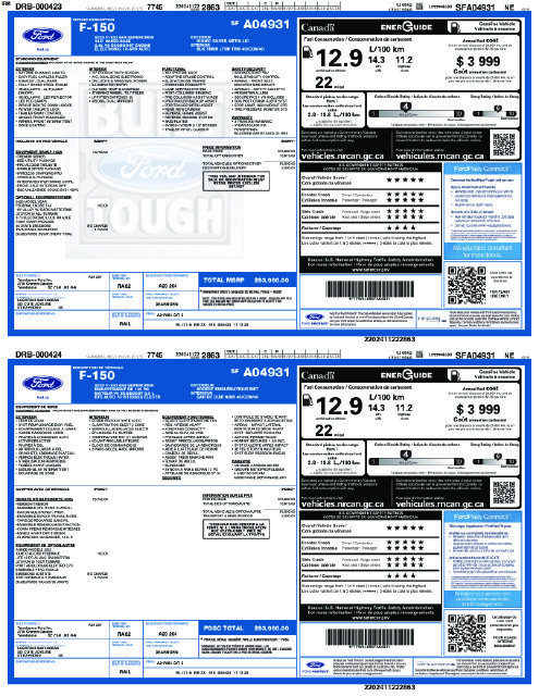 Certified 2025 Ford F150 Tremor w/ Equipment Group 402A High AWD/4WD image 12