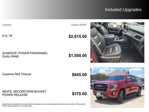 Used 2022 GMC Yukon XL AT4 AWD/4WD image 5