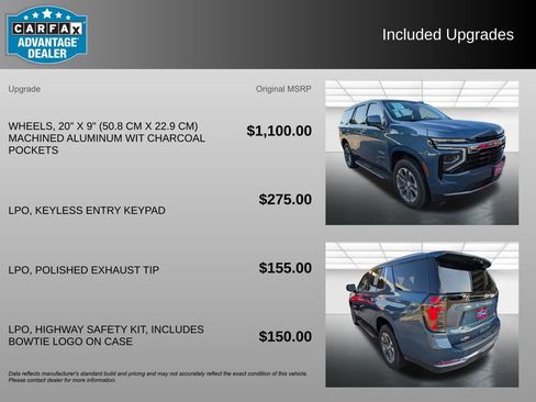 Certified 2025 Chevrolet Tahoe LS RWD image 3