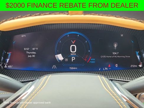 Used 2026 Chevrolet Corvette Stingray Premium Conv w/ Z51 Performance Package RWD image 25