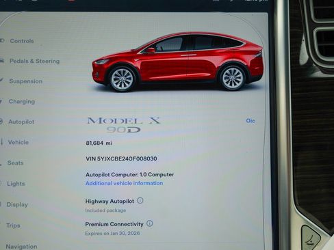 Used 2016 Tesla Model X 90D image 51