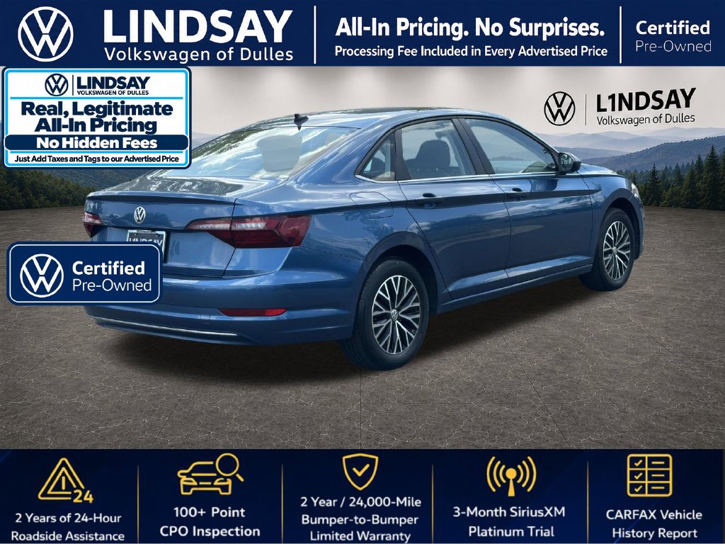Certified 2021 Volkswagen Jetta SE w/ SE Cold Weather Package FWD image 8