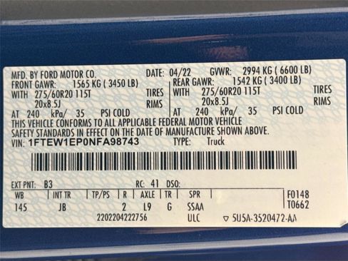 Used 2022 Ford F150 XL w/ STX Black Appearance Package image 45