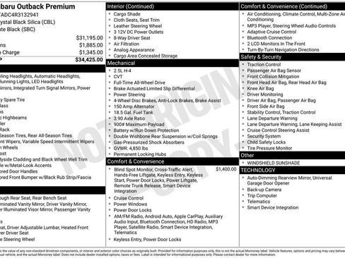 Used 2024 Subaru Outback Premium image 11