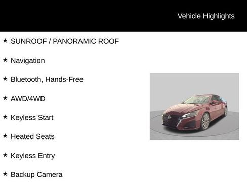 Used 2023 Nissan Altima 2.5 SL FWD image 9