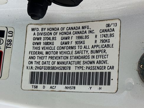 Used 2013 Honda Civic LX image 12