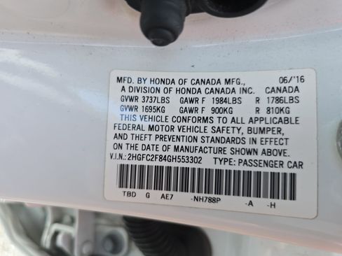 Used 2016 Honda Civic EX image 34