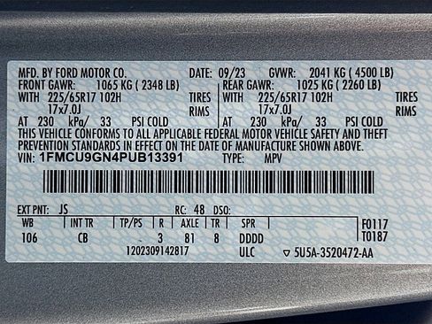 Used 2023 Ford Escape Active image 31