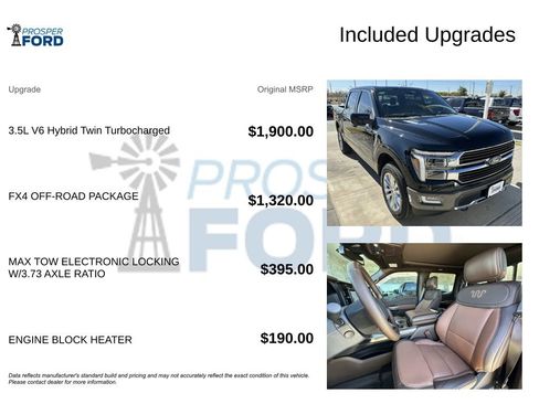 New 2025 Ford F150 King Ranch w/ FX4 Off-Road Package image 31