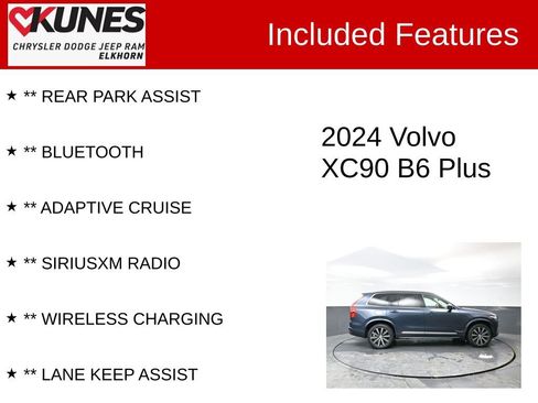Used 2024 Volvo XC90 B6 Plus image 4