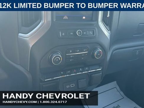 Certified 2021 Chevrolet Silverado 1500 Custom w/ LPO, Dark Essentials Package AWD/4WD image 25