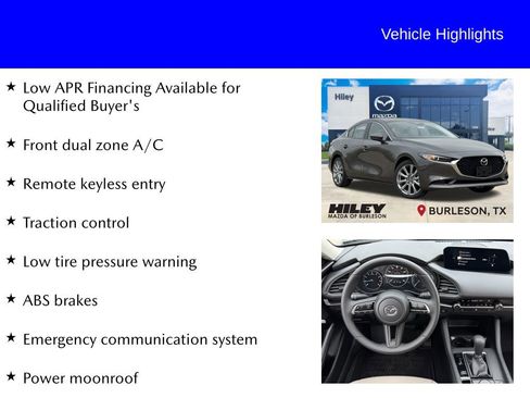 New 2026 MAZDA MAZDA3 2.5 S Sedan w/ Preferred Pkg image 9