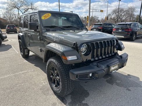 Used 2021 Jeep Wrangler Unlimited Sport image 4