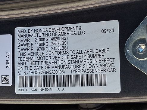 Used 2025 Honda Accord Touring image 29