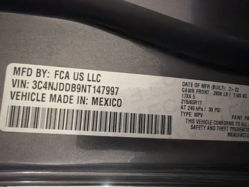 Used 2022 Jeep Compass Trailhawk w/ Trailhawk Elite Group image 19