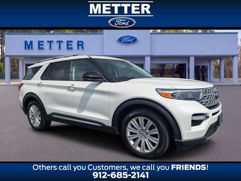 Used 2023 Ford Explorer Limited w/ Limited Technology Package RWD image 1