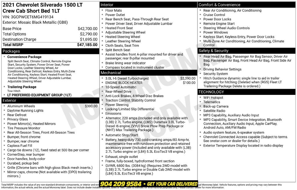 Used 2021 Chevrolet Silverado 1500 LT RWD image 28