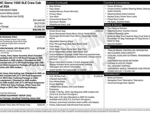 Used 2014 GMC Sierra 1500 SLE w/ SLE Value Package AWD/4WD image 6