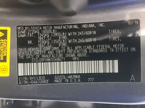 Used 2019 Toyota Highlander XLE image 41