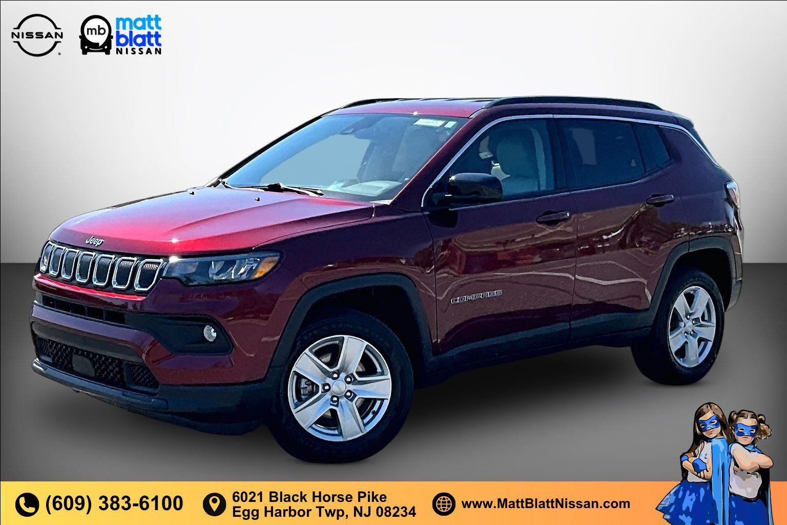 Used 2022 Jeep Compass Latitude AWD/4WD image 1