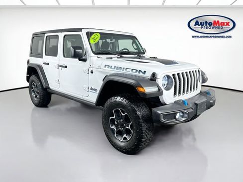 Used 2023 Jeep Wrangler Unlimited Rubicon 4xe w/ Cold Weather Group image 1