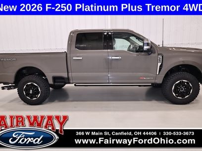 New 2026 Ford F250 Platinum w/ Platinum Plus Package