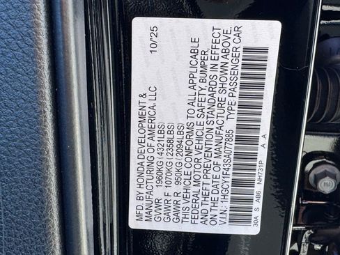 New 2025 Honda Accord SE image 40