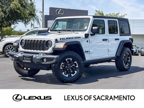 Used 2024 Jeep Wrangler Unlimited Rubicon 4xe AWD/4WD image 1