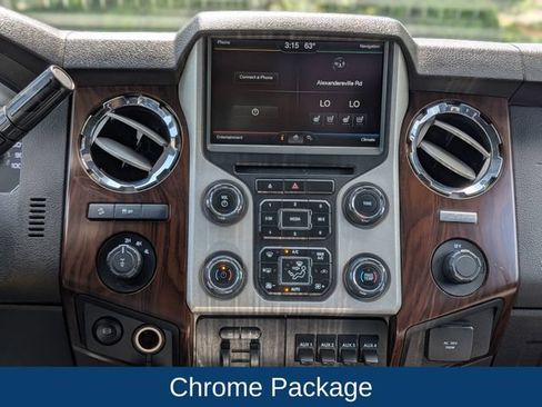 Used 2015 Ford F350 Lariat w/ Lariat Ultimate Package AWD/4WD image 16