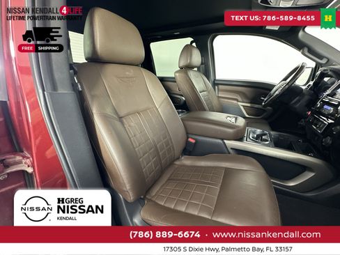 Certified 2021 Nissan Titan Platinum Reserve w/ Moonroof Package image 31