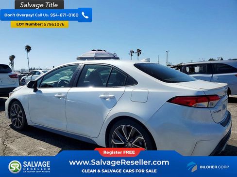 Used 2020 Toyota Corolla SE w/ Carpet Mat Package (TMS) FWD image 3