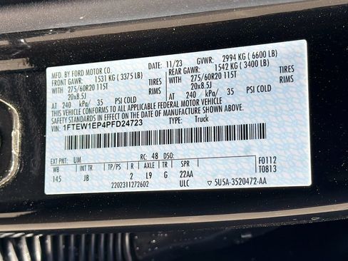 Used 2023 Ford F150 XL w/ STX Black Appearance Package AWD/4WD image 33