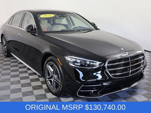 Used 2022 Mercedes-Benz S 580 4MATIC Sedan image 1