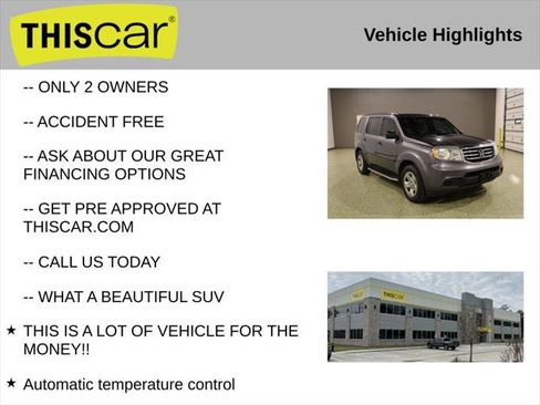 Used 2015 Honda Pilot LX image 9