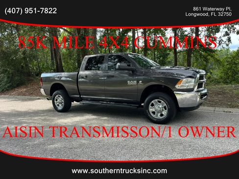 Used 2018 RAM 3500 Tradesman w/ Chrome Appearance Group AWD/4WD image 1
