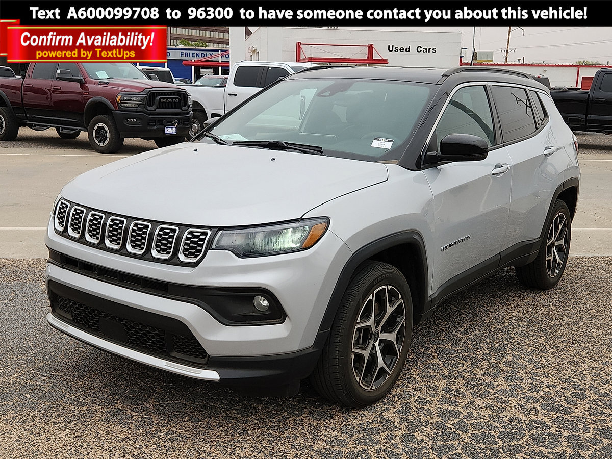 Used 2025 Jeep Compass Limited AWD/4WD image 1