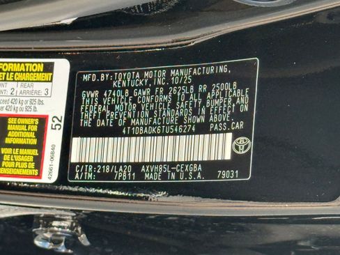 New 2026 Toyota Camry XLE (XLE AWD (Natl)) image 22