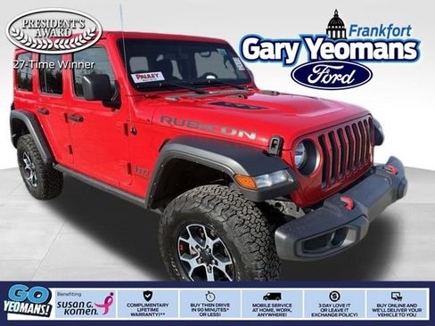 Used 2022 Jeep Wrangler Unlimited Rubicon w/ Cold Weather Group image 1