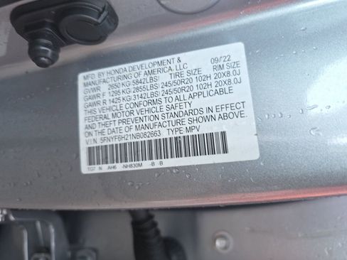 Used 2022 Honda Pilot EX-L image 22