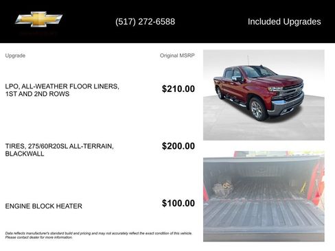 Used 2019 Chevrolet Silverado 1500 LTZ w/ LTZ Plus Package AWD/4WD image 6