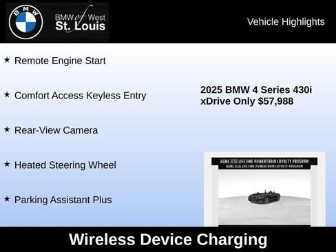 Used 2025 BMW 430i xDrive Convertible w/ Premium Package image 40