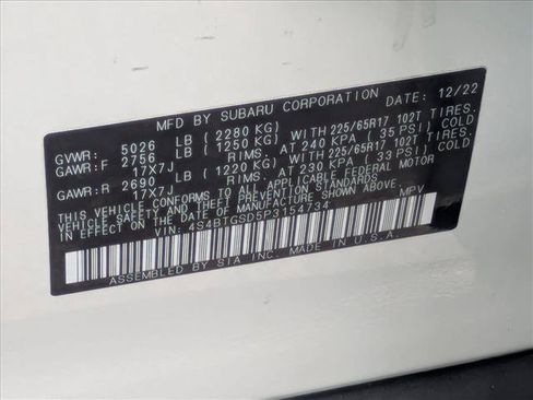 Used 2023 Subaru Outback Wilderness AWD/4WD image 24