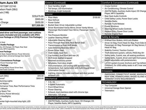 Used 2008 Saturn Aura XR image 22