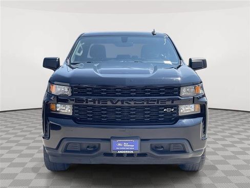 Used 2021 Chevrolet Silverado 1500 Custom w/ LPO, Dark Essentials Package AWD/4WD image 4